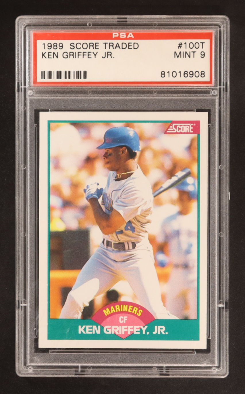 Ken Griffey Jr. 1989 Score Rookie/Traded #100T RC (PSA 9) at PristineAuction.com Ken Griffey Jr. 1989 Score Rookie/Traded #100T RC (PSA 9) at PristineAuction.com