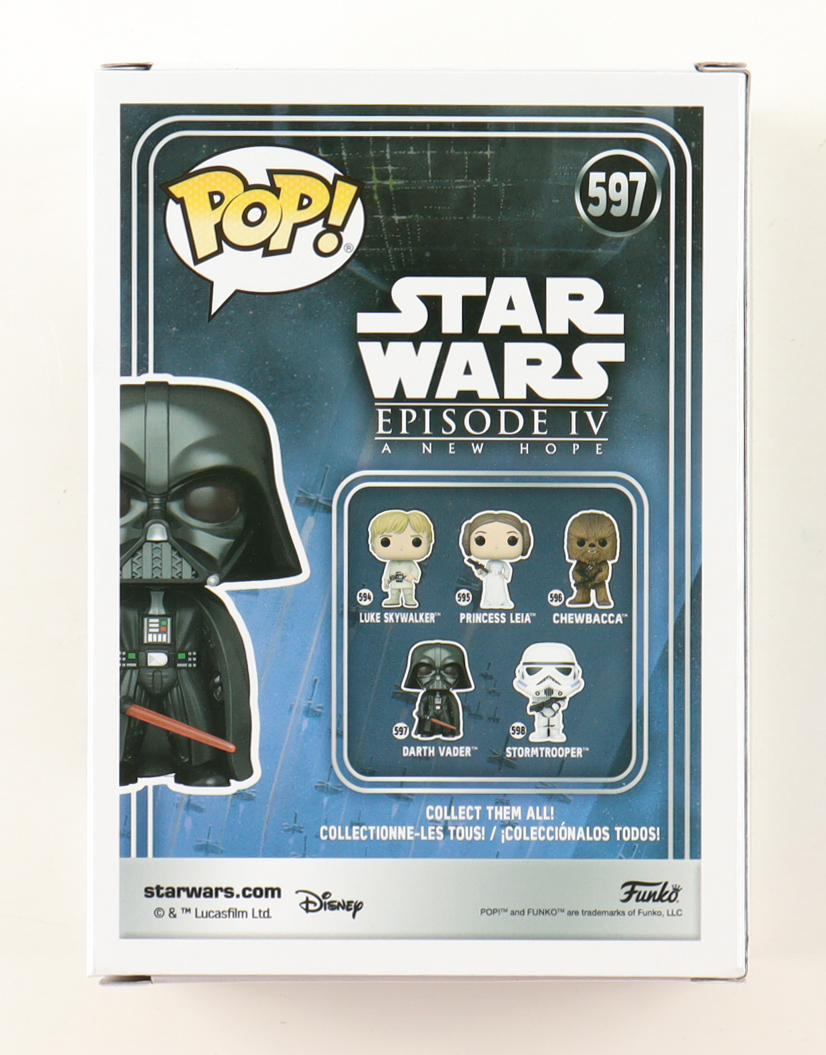 Hayden Christensen Signed "Star Wars" #597 Darth Vader Funko Pop! Bobblehead Figure (JSA) at PristineAuction.com Hayden Christensen Signed "Star Wars" #597 Darth Vader Funko Pop! Bobblehead Figure (JSA) at PristineAuction.com
