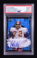 Dexter Manley 2024 Finest Autographs Blue Geometric Refractors #FADM #89/99 (PSA 9 | Autograph Graded PSA 9) at PristineAuction.com