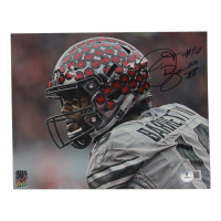 J.T. Barrett Signed Ohio State Buckeyes 8x10 Photo (Beckett) at PristineAuction.com