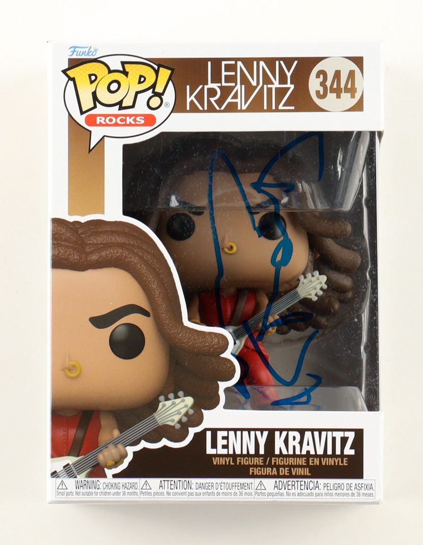 Lenny Kravitz Signed #344 Funko Pop! Vinyl Figure (AutographCOA) at PristineAuction.com Lenny Kravitz Signed #344 Funko Pop! Vinyl Figure (AutographCOA) at PristineAuction.com