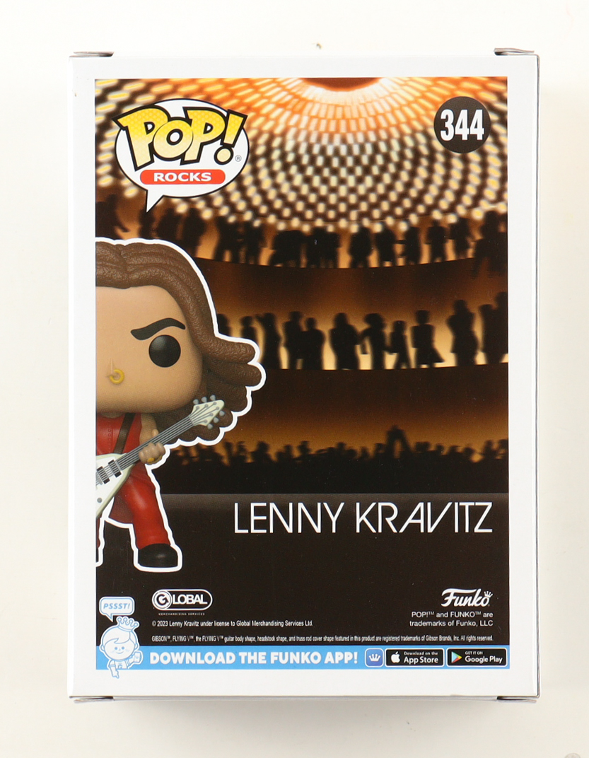 Lenny Kravitz Signed #344 Funko Pop! Vinyl Figure (AutographCOA) at PristineAuction.com Lenny Kravitz Signed #344 Funko Pop! Vinyl Figure (AutographCOA) at PristineAuction.com