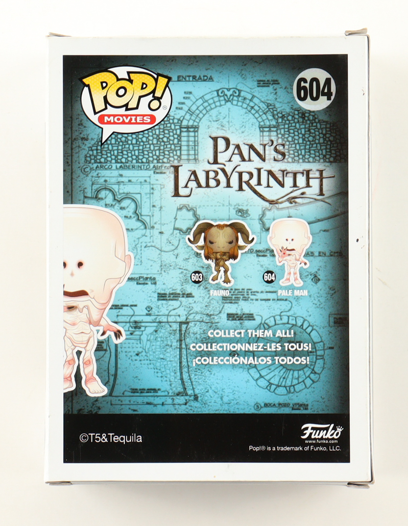 Guillermo del Toro Signed "Pan's Labyrinth" #604 Pale Man Funko Pop! Vinyl Figure (ACOA) at PristineAuction.com Guillermo del Toro Signed "Pan's Labyrinth" #604 Pale Man Funko Pop! Vinyl Figure (ACOA) at PristineAuction.com