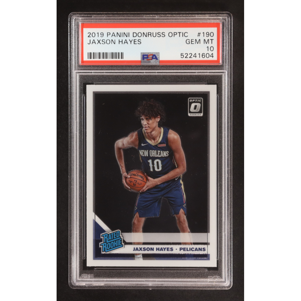 Jaxson Hayes 2019-20 Donruss Optic #190 RR RC (PSA 10) at PristineAuction.com