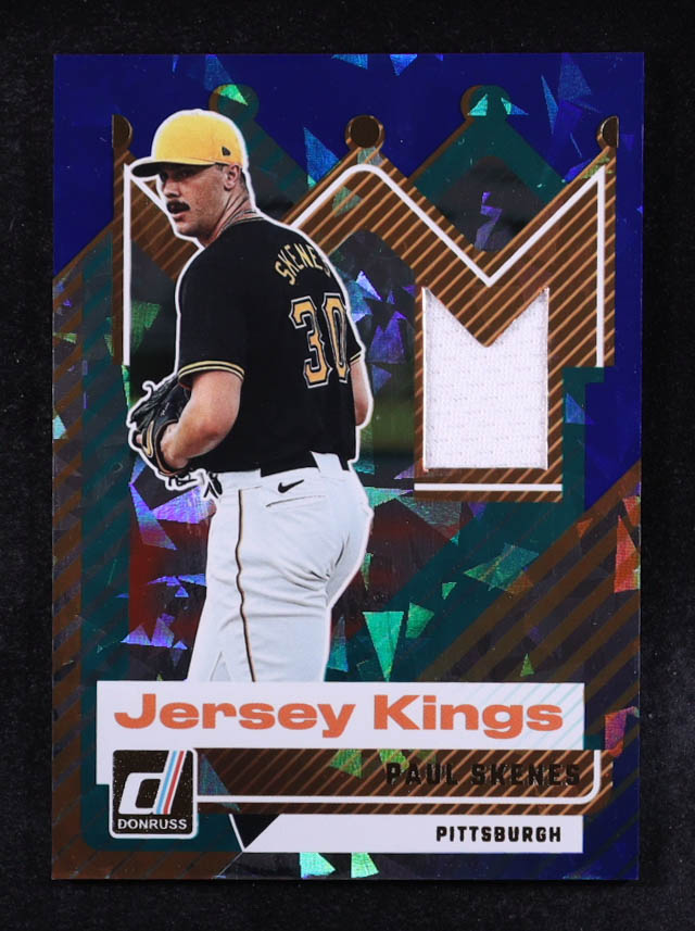 Paul Skenes 2025 Donruss Jersey Kings Blue Ice #19 at PristineAuction.com Paul Skenes 2025 Donruss Jersey Kings Blue Ice #19 at PristineAuction.com