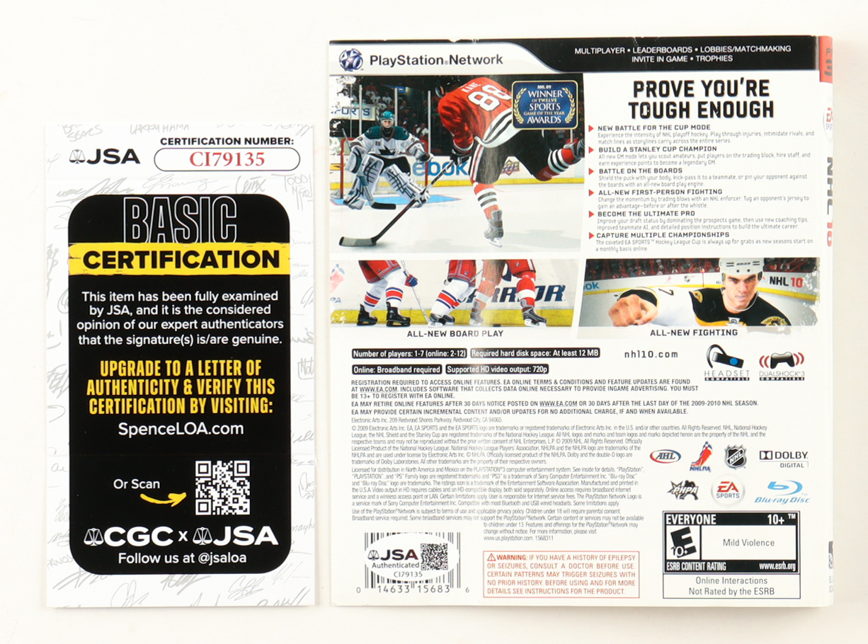 Patrick King Signed "NHL 10" Playstation Game Insert With Case (JSA) at PristineAuction.com Patrick King Signed "NHL 10" Playstation Game Insert With Case (JSA) at PristineAuction.com
