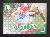 Ladd McConkey 2024 Panini Luminance Autographs Green #188 RC #9/25 at PristineAuction.com