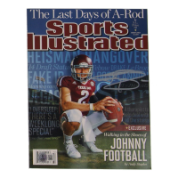 Johnny Manziel Signed 2013 Sports Illustrated Magazine (Beckett) at PristineAuction.com