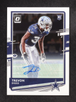 Trevon Diggs 2020 Donruss Optic Rookies Autographs #110 RC #14/99 at PristineAuction.com