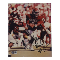 Jamelle Holieway Signed Oklahoma Sooners 8x10 Photo (Beckett) at PristineAuction.com