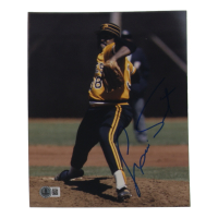 Luis Tiant Signed Pirates 8x10 Photo (Beckett) at PristineAuction.com