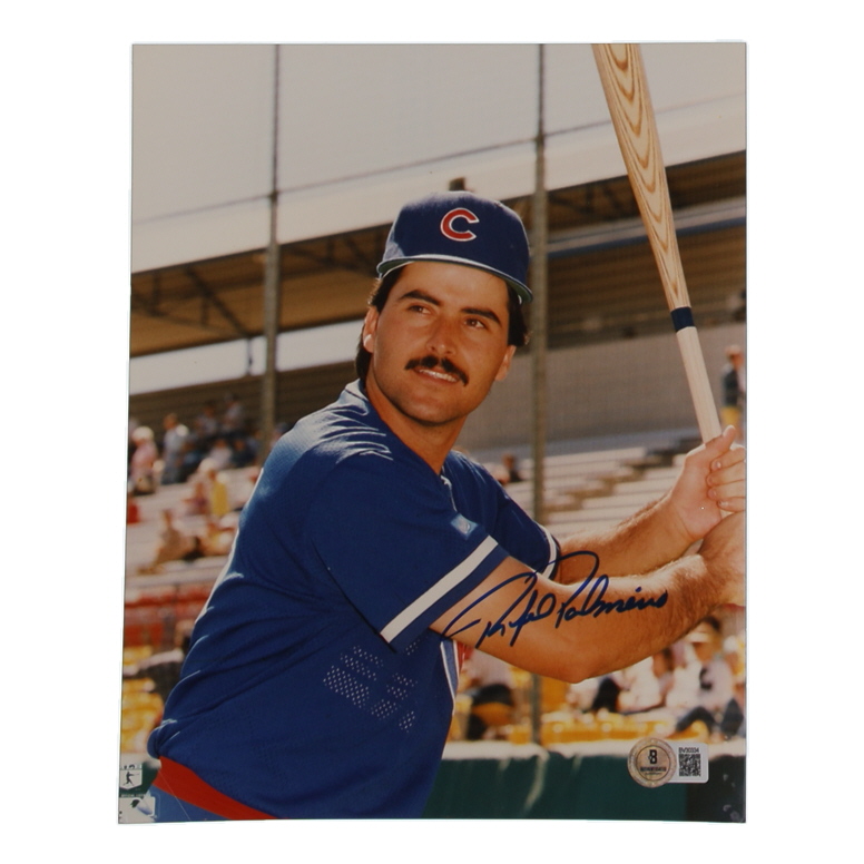 Rafael Palmeiro Signed Cubs 8x10 Photo (Beckett) at PristineAuction.com Rafael Palmeiro Signed Cubs 8x10 Photo (Beckett) at PristineAuction.com