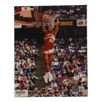 Spud Webb Signed Hawks 8x10 Photo (Beckett) at PristineAuction.com