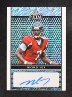 Michael Vick 2024 Leaf Metal Blue Shimmer #LAMV1 #18/20 at PristineAuction.com