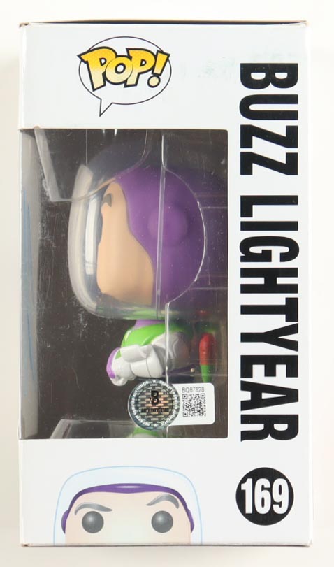 Tim Allen Signed "Toy Story" #169 Buzz Lightyear Funko Pop! Vinyl Figure (Beckett) at PristineAuction.com Tim Allen Signed "Toy Story" #169 Buzz Lightyear Funko Pop! Vinyl Figure (Beckett) at PristineAuction.com