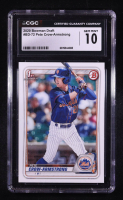Pete Crow-Armstrong 2020 1st Bowman Draft #BD-72 RC (CGC 10) at PristineAuction.com