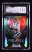 Joe Burrow 2023 Panini Prizm Prizmatic Silver #9 (CGC 10) at PristineAuction.com