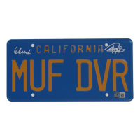 Tommy Chong & Cheech Marin Signed "Cheech & Chong: Up In Smoke" License Plate (Beckett) at PristineAuction.com