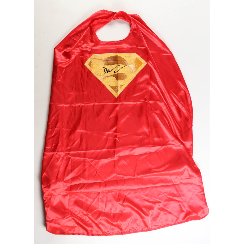Dean Cain Signed "Man Of Steel" Cape (JSA) at PristineAuction.com