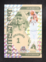 Victor Wembanyama 2024-25 Panini Mosaic Bank Shot Mosaic #20 at PristineAuction.com