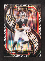 Kyle Pitts 2024 Select Prizm Zebra Shock #178 at PristineAuction.com