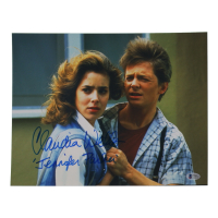 Claudia Wells Signed "Back To The Future" 11x14 Photo Inscribed "Jennifer Parker" (Beckett) at PristineAuction.com