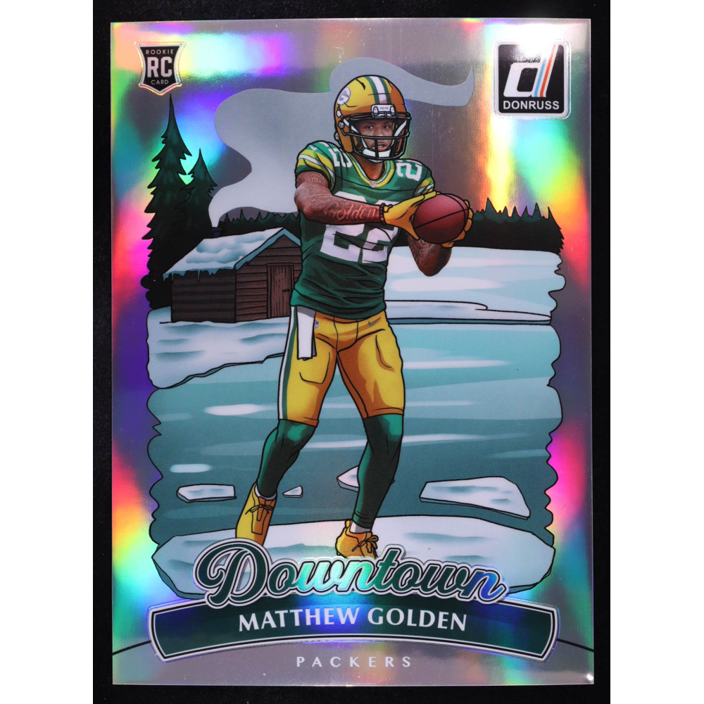 Matthew Golden 2025 Donruss Downtown! Oversize #18 RC at PristineAuction.com