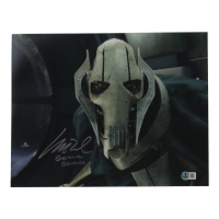 Matthew Wood Signed "Star Wars" 11x14 Photo Inscribed "General Grievous" (Beckett) at PristineAuction.com