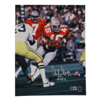 Archie Griffin Signed Ohio State Buckeyes 11x14 Photo Inscribed "HT 1974/75" (Beckett) at PristineAuction.com