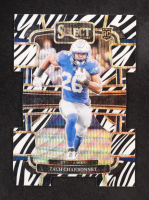 Zach Charbonnet 2023 Select Prizm Zebra Die Cut #86 at PristineAuction.com
