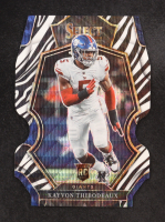 Kayvon Thibodeaux 2022 Select Prizm Zebra Die Cut #175 RC at PristineAuction.com