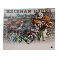 Ricky Williams & Earl Campbell Signed Texas Longhorns 16x20 Photo (Beckett) at PristineAuction.com