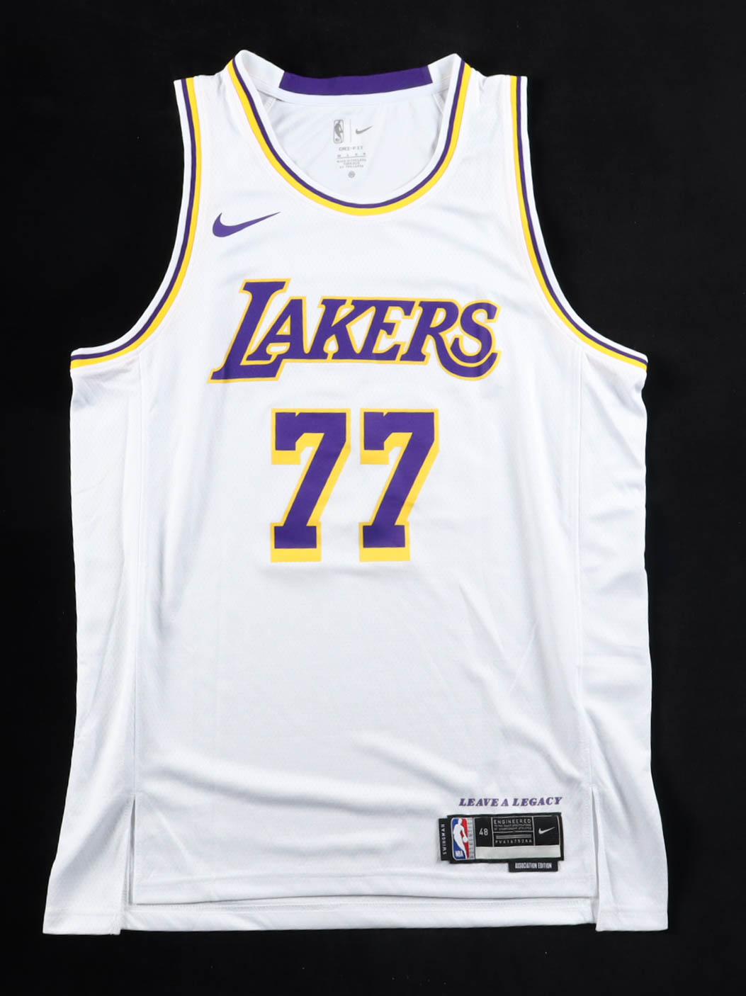 Luka Doncic Signed Lakers Nike Authentic Jersey (Beckett) at PristineAuction.com Luka Doncic Signed Lakers Nike Authentic Jersey (Beckett) at PristineAuction.com
