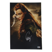Evangeline Lilly Signed "The Hobbit" 12x18 Photo (Beckett) at PristineAuction.com