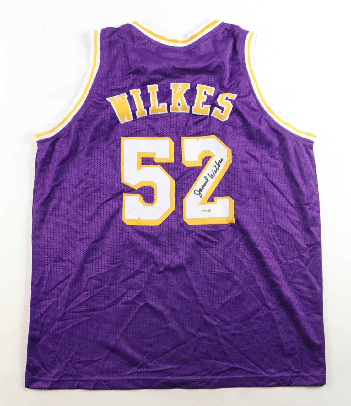 Jamaal Wilkes Signed Jersey (JSA) at PristineAuction.com Jamaal Wilkes Signed Jersey (JSA) at PristineAuction.com