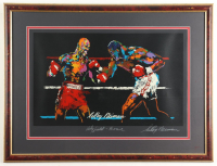 Holyfield vs. Brown | Custom Framed Lithograph Signed by Artist (Beckett) at PristineAuction.com
