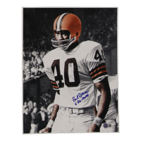 Erich Barnes Signed Giants 11x14 Photo Inscribed "6x Pro Bowl" (Beckett) at PristineAuction.com