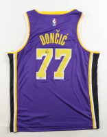 Luka Doncic Signed Lakers Jordan Authentic Jersey (PSA) at PristineAuction.com