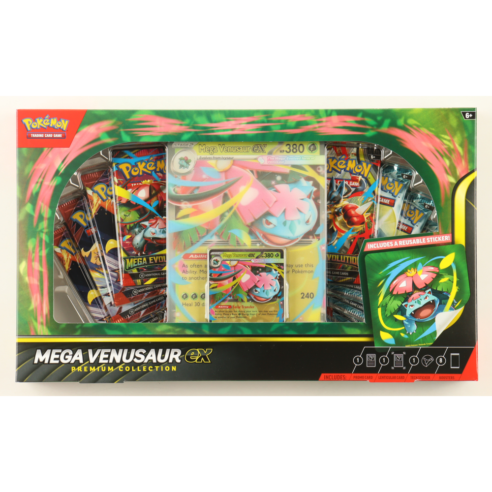 Mega Venusaur ex Premium Collection Pokemon Card Box at PristineAuction.com