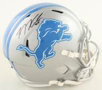T. J. Hockenson Signed Lions Full-Size Speed Helmet (Beckett) at PristineAuction.com