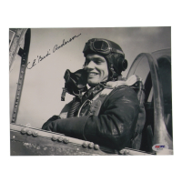 CE "Bud" Anderson Signed 8x10 Photo (PSA) at PristineAuction.com