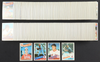 1985 Topps Baseball Complete Set of (792) Cards with Mark McGwire #401 RC, Kirby Puckett #536 RC, Roger Clemens #181 RC, Joe Carter #694 at PristineAuction.com