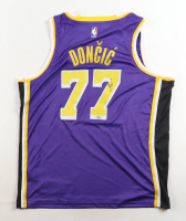 Luka Doncic Signed Lakers Jordan Authentic Jersey (PSA) at PristineAuction.com