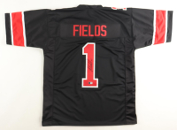 Justin Fields Signed Jersey (Beckett) at PristineAuction.com