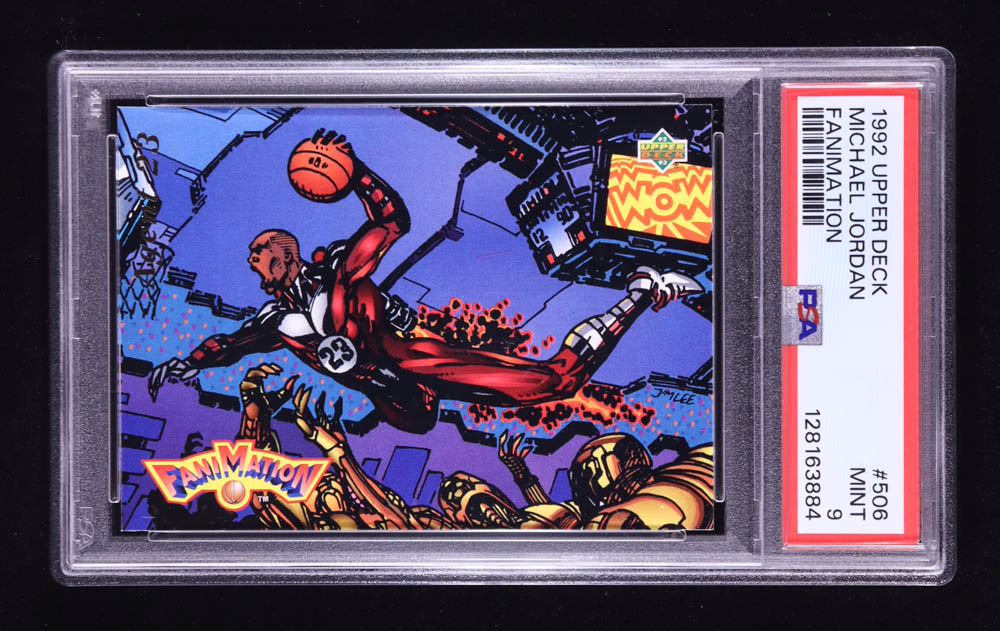 Michael Jordan 1992-93 Upper Deck #506 FAN (PSA 9) at PristineAuction.com Michael Jordan 1992-93 Upper Deck #506 FAN (PSA 9) at PristineAuction.com