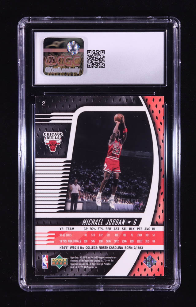 Michael Jordan 1998-99 UD Ionix #2 (CGC 10) at PristineAuction.com Michael Jordan 1998-99 UD Ionix #2 (CGC 10) at PristineAuction.com