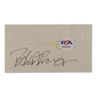Peter Frampton Signed 2x4 Cut (PSA) at PristineAuction.com