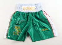 Julio Cesar Chavez Signed Boxing Trunks (JSA) at PristineAuction.com