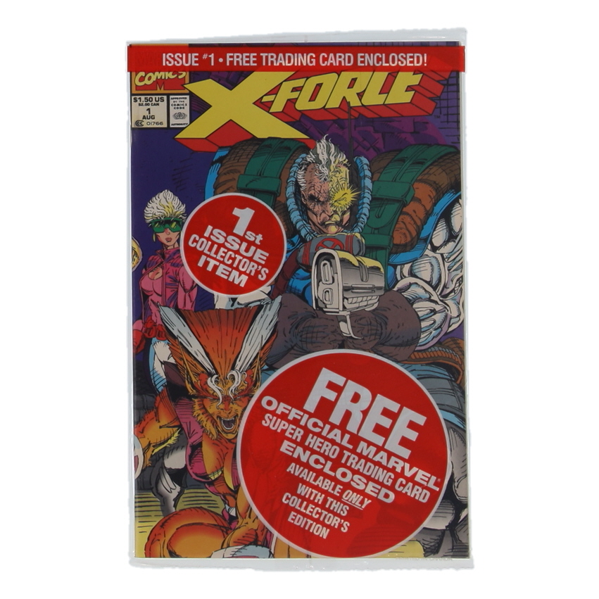 1991 "X-Force" Issue #1 Marvel Comic Book at PristineAuction.com 1991 "X-Force" Issue #1 Marvel Comic Book at PristineAuction.com