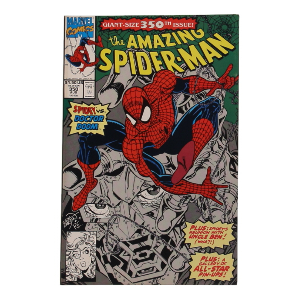 1991 "The Amazing Spider-Man" Issue #350 Marvel Comic Book at PristineAuction.com